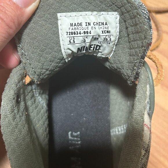 RARE Women's Size 5.5 Pendleton x Nike Plaid Skate Sneakers - Stefan Janoski - Picture 8 of 8